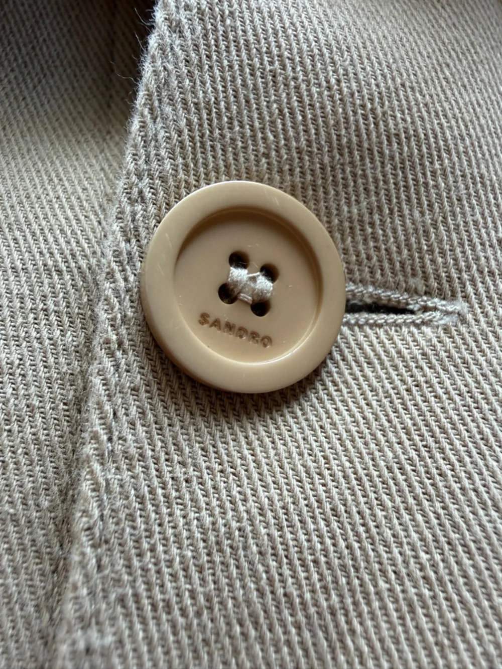 Sandro Twill Solid Worker Jacket - Picture 5 of 11